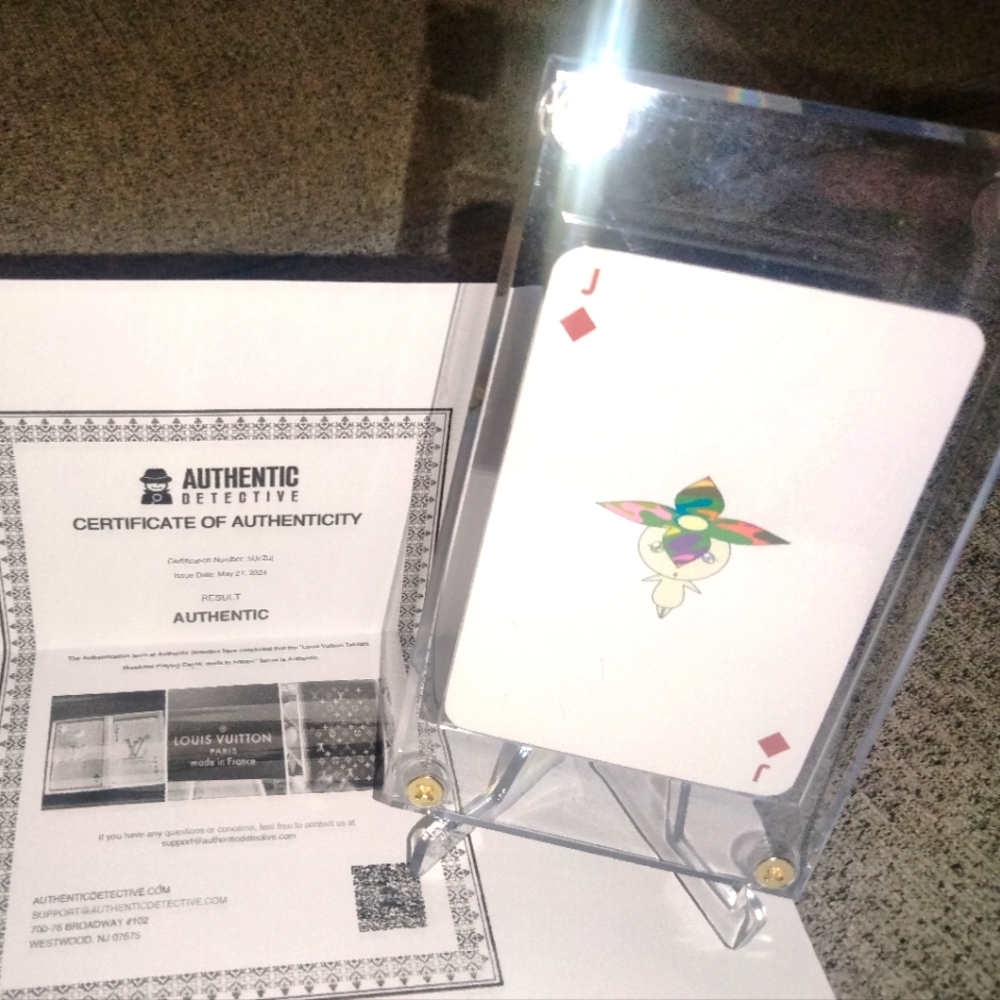 Louis Vuitton playing card